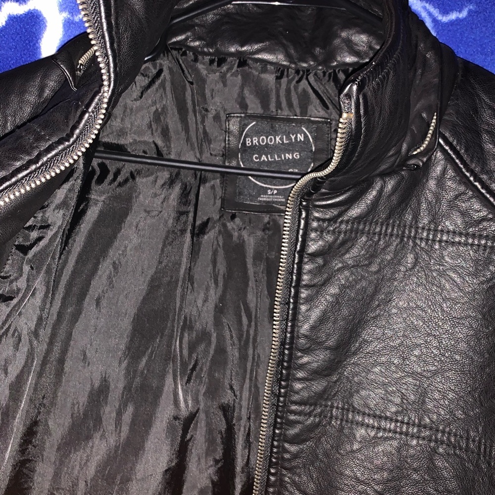 Leather jacket